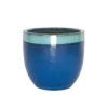 Woodlodge 32cm Sapphire Two Tone Egg Pot