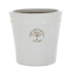 Woodlodge 41cm White / Cream Glazed Heritage Pot