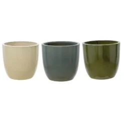Woodlodge 30cm Egg Glazed Pot (Choice Of 3)