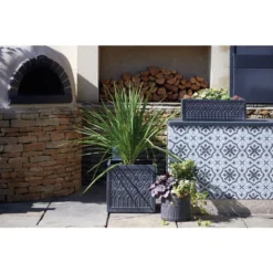 Woodlodge 38cm Grey Bee Planter -Hozeelock Store 5021346478372 3