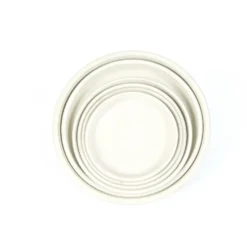 Woodlodge 36cm White Blossom Glazed Saucer