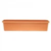 Stewarts 100cm Terracotta Plastic Garden Trough