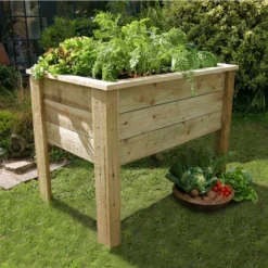 Hozeelock Store 21 Zest 4 Leisure 1m Deep Root Wooden Planter