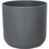 Ivyline 24cm Charcoal Lisbon Planter