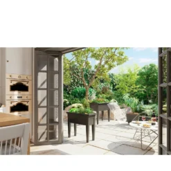 Artevasi 80cm Anthracite Venezia Grow Box Planter -Hozeelock Store 5600442825183 3