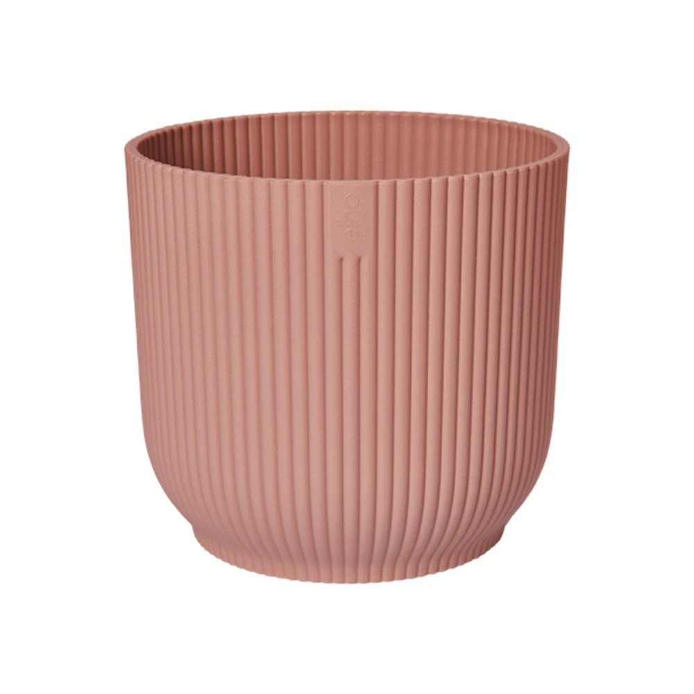 Elho 22cm Delicate Pink Vibes Fold Round Pot 1 Elho 22cm Delicate Pink Vibes Fold Round Pot