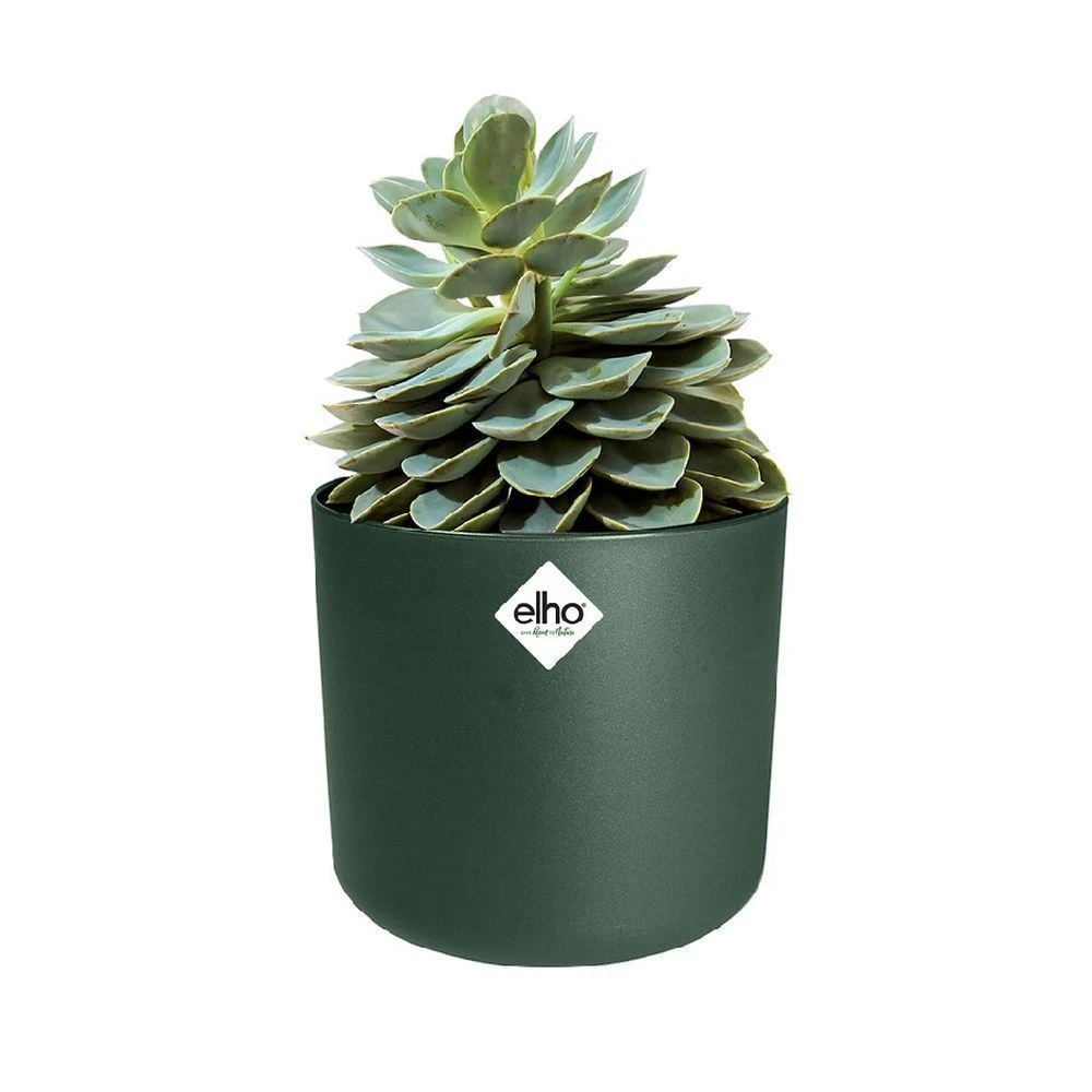 Elho 25cm Leaf Green B.For Soft Round Pot 1 Elho 25cm Leaf Green B.For Soft Round Pot