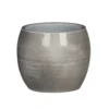 Edelman 38cm Grey Lester Terracotta Round Houseplant Pot
