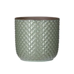 Mica Decorations 17cm Green Daan Houseplant Pot