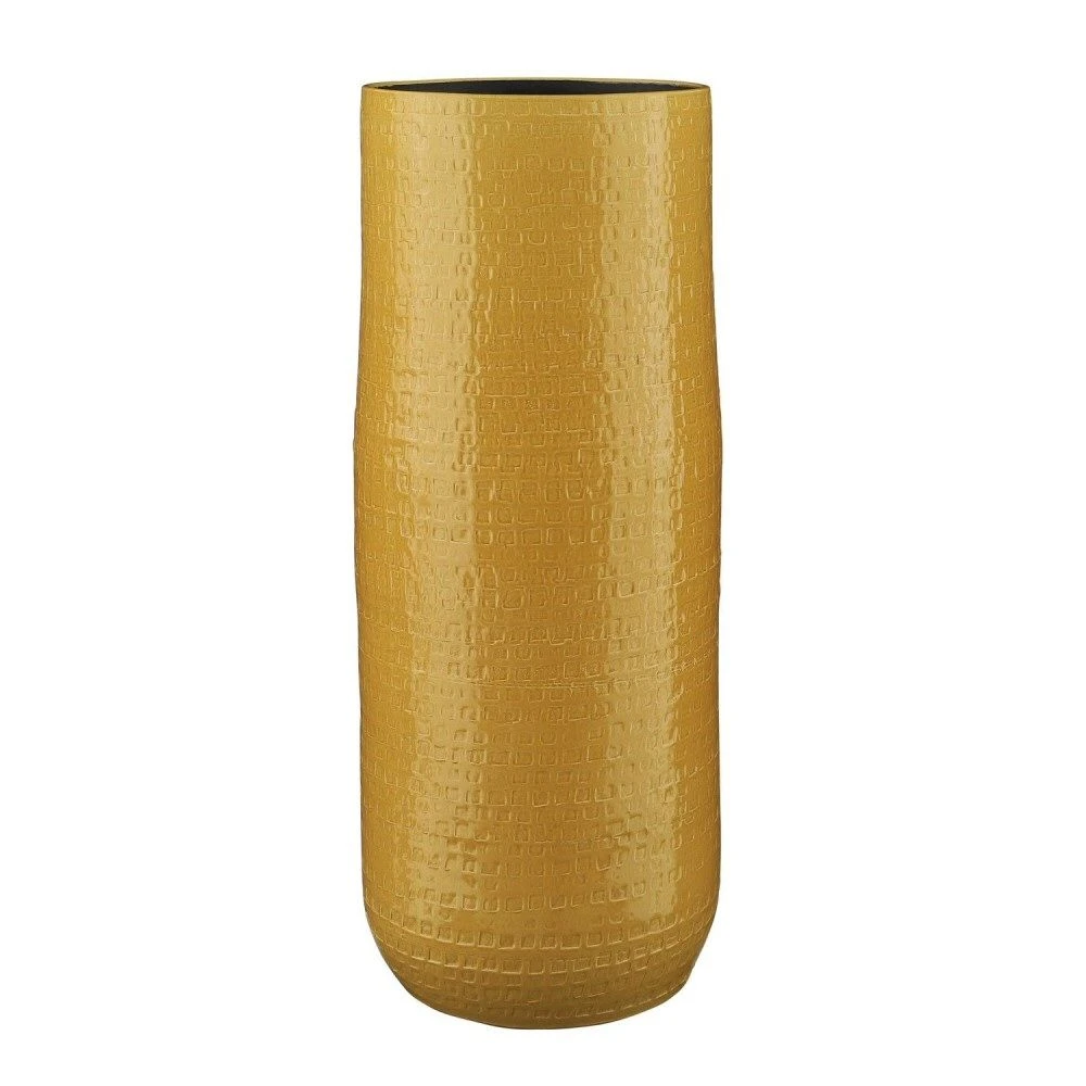 Edelman 70cm Ochre Floyd Ceramic Vase 1 Edelman 70cm Ochre Floyd Ceramic Vase